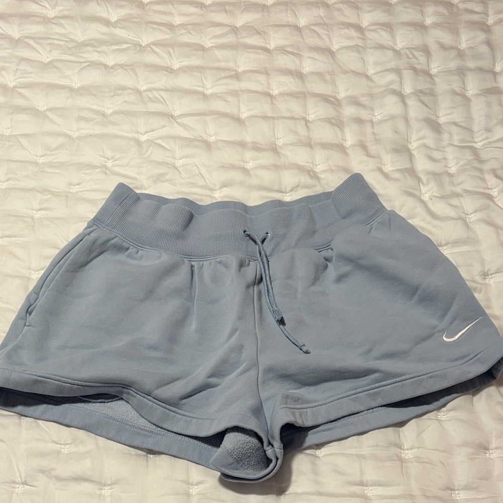 Nike Women's Athletic Shorts in Soft Blue